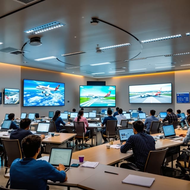 Smart room, smarter students! IGM Academy campus life — where futures are built with confidence and passion.
